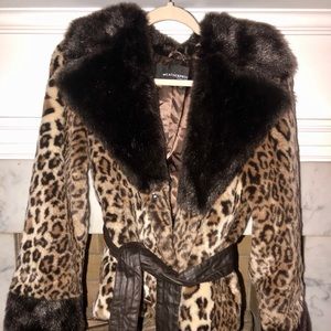 Weatherproof Garment Co Cheetah Print Jacket